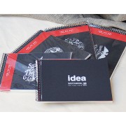 Альбом серии Sketchblack для эскизов на пружине, а5, 50 л., 100 г/м²